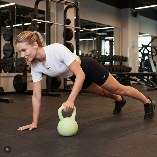 Kettlebell moale Xtrexo SK06 Green