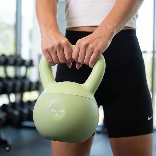 Kettlebell moale Xtrexo SK06 Green