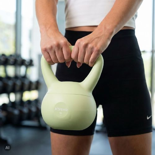 Kettlebell moale Xtrexo SK04 Green