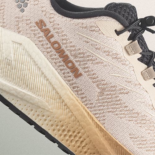 Încălțăminte de alergare pentru femei Salomon Aero Blaze 4 GRVL tapioca/vanilla ice
