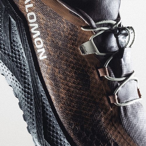 Încălțăminte de alergare pentru bărbați Salomon Aero Glide 4 GRVL burro/black