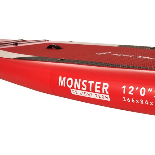 Placă SUP Aqua Marina Monster - All-Around iSUP, 3.66m/15cm, cu vâslă și lesă de siguranță roșie BT-21MOP