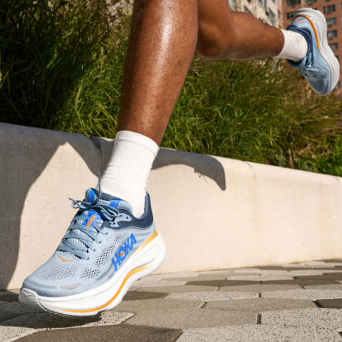 HOKA Bondi 9 pantofi de alergare pentru bărbați galactic grey/stellar grey