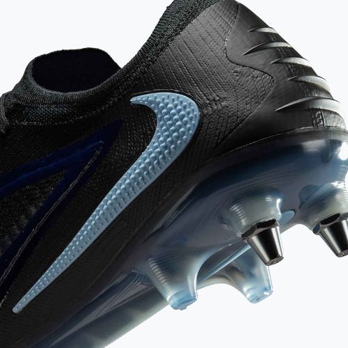 Încălțăminte de fotbal pentru bărbați Nike Phantom 6 Low Elite SG-Pro black/black