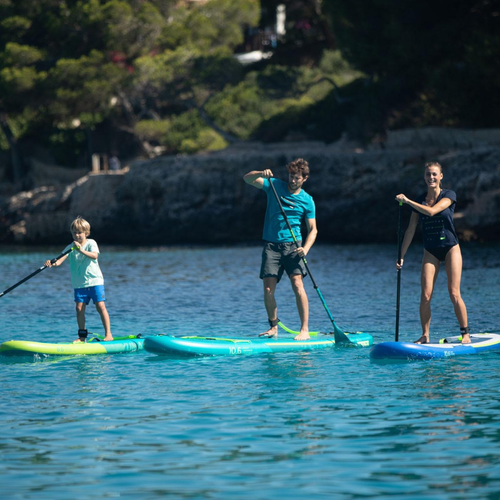 Placă SUP Jobe Aero Leona 10.6 Inflatable SUP Pachet SUP albastră 486421010-PCS.