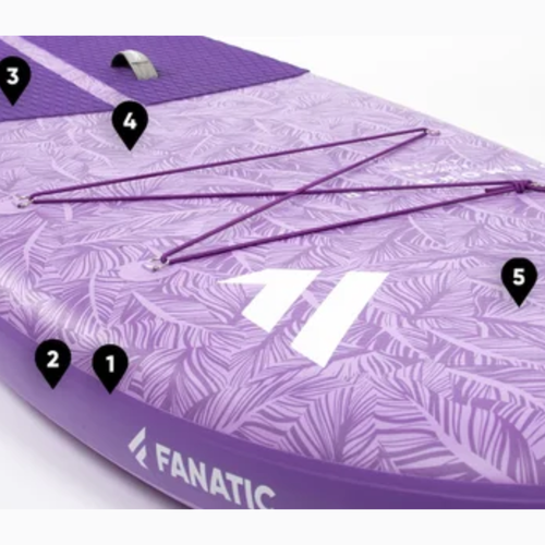 SUP bord Fanatic Diamond Diamond Air Pocket violet 13210-1163