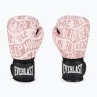 Mănuși de box pentru femei Everlast Spark Spark roz/auriu EV2150 PNK/GLD