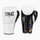 Mănuși de box Everlast Powerlock Pro OG Laced white/black