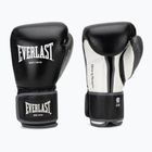 Mănuși de box Everlast Powerlock OG H&L Leather Advanced Training black/white