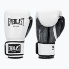 Mănuși de box Everlast Powerlock OG H&L Leather Advanced Training white/black