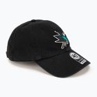 47 Brand NHL NHL San Jose Sharks CLEAN UP șapcă de baseball negru