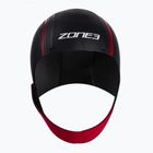 Zone3 Neopren Cap de înot roșu/negru NA18UNSC108