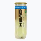 HEAD Padel Pro S+ mingi de padel 3 buc. galben