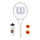 Wilson Roland Garros Elite 25 set de tenis pentru copii  portocaliu și alb WR086810F