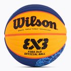 Minge de baschet Wilson Fiba 3x3 Game Ball Paris Retail 2024 blue/yellow mărime 6