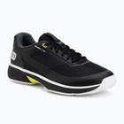 Încălțăminte de tenis pentru bărbați Wilson Rush Lite 5 black/white/safety yellow