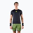 Tricou de tenis pentru bărbați HYDROGEN Panther Tech Tee negru/galben