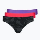 Chiloți pentru femei  Under Armour Pure Stretch Ns Thong 3 perechi flower multicolor