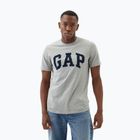 Tricou pentru bărbați GAP Soft Basic Logo heather grey