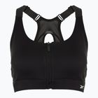 Sutien de antrenament Reebok Lux Front-Zip High Impact black