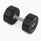 Haltă cromată Nike Strength Pro Urethane Dumbbell 24 kg black/white