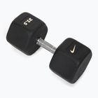 Ganteră cauciucată Nike Strength Hex Dumbbell 32,5 kg black/white
