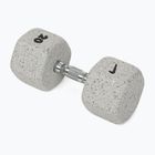Gantera cauciucată Nike Strength Grind Hex Dumbbell 20 kg wolf grey