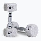 Gantere Nike Strength Grind Hex Dumbbell 2 x 3 kg wolf grey