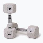 Gantere Nike Strength Grind Hex Dumbbell 2 x 4 kg wolf grey