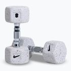 Gantere Nike Strength Grind Hex Dumbbell 2 x 8 kg wolf grey