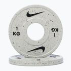 Greutate Nike Strength Grind Change Plates 2 x 1 kg wolf grey