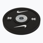 Obciążenie bumperowe Nike Strength Pro Urethane Bumper Plates 20 kg black