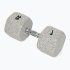 Ganteră cauciucată Nike Strength Grind Dumbbell 25 kg wolf grey