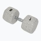 Ganteră cauciucată Nike Strength Grind Dumbbell 30 kg wolf grey