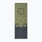 Covoraș de yoga Gaiam Premium Sundial Layers 6 mm black/navy/yellow