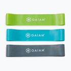 Set de benzi pentru antrenament antrenament Zestaw Gaiam Restore Mini Band Kit 3 szt. green/blue/navy