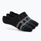 Șosete Stance Basic No Show 3 perechi black