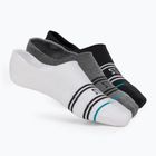 Șosete Stance Basic No Show 3 perechi multicolor