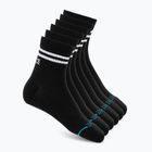 Șosete Stance Core Quarter 6 pairs black