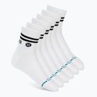 Șosete Stance Core Quarter 6 pairs white