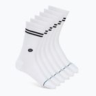 Șosete Stance Core Crew 6 pairs white