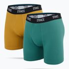 Boxeri Stance Minted Brief 2 perechi multicolor