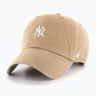 Șapcă 47 Brand MLB New York Yankees Base Runner CLEAN UP khaki
