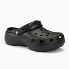 Papuci pentru femei  Crocs Classic Platform Clog black