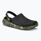 Papuci Crocs LiteRide Printed Camo Clog black/multi