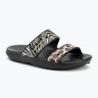 Papuci Crocs Classic Animal Remix Slide black/multi