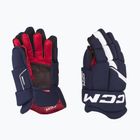 Mănuși de hochei pentru copii CCM Next JR navy/white