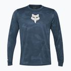Bărbați ciclism longsleeve Fox Racing Ranger Tru Dri albastru închis de epocă
