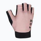 Mănuși de ciclism pentru bărbați Fox Racing Ranger Gel Short dusty rose