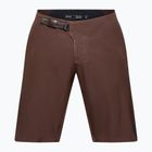 Pantaloni scurți de ciclism Fox Racing Flexair Ascent maro cacao pentru bărbați